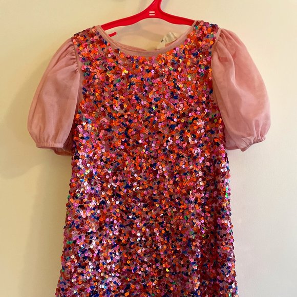 Sequined Party Dress for girls size 7-8 - Picture 1 of 7